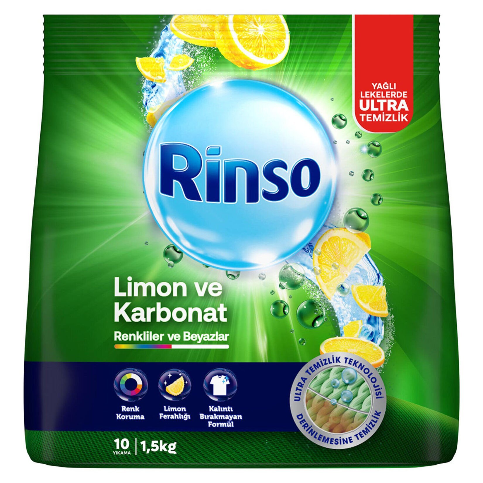 Rinso Matik Limon & Karbonat 1.5Kg