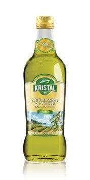 Kristal Yumuşak Natürel Sızma Zeytinyağı Cam 1 Lt