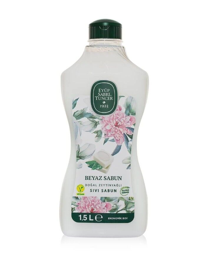 Eyüp Sabri Tuncer Sıvı El Sabunu Beyaz Sabun Kokulu 1500ml