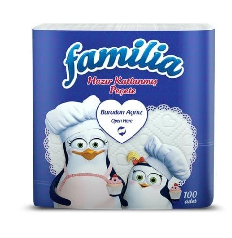 Familia Peçete 100'lü