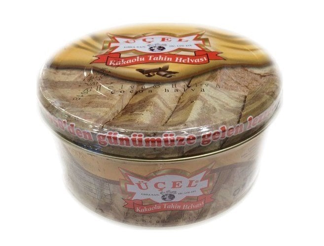 Üçel Kakaolu Tahin Helva 830 Gr Teneke