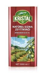 Kristal Dolgun Güçlü Natürel Sızma Zeytinyağı 5 Lt