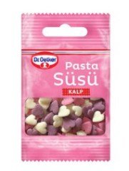 Dr. Oetker Pasta Süsü Kalp 10 Gr