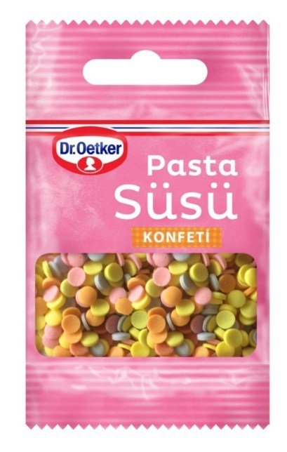 Dr. Oetker Pasta Süsü Konfeti 10 Gr