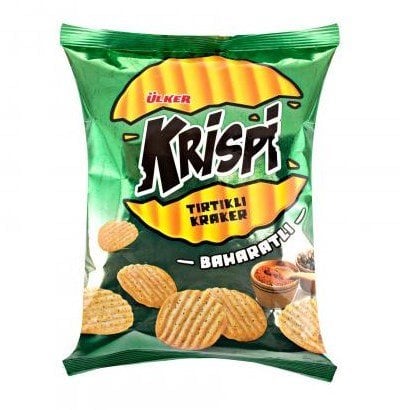 Ülker Krispi Tırtıklı Baharatlı Kraker 48 Gr
