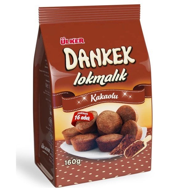 Ülker Dankek Lokmalık Kakaolu Kek 160 Gr
