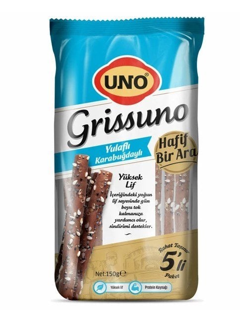 Uno Grissuno Yulaflı Karabuğdaylı 150 Gr