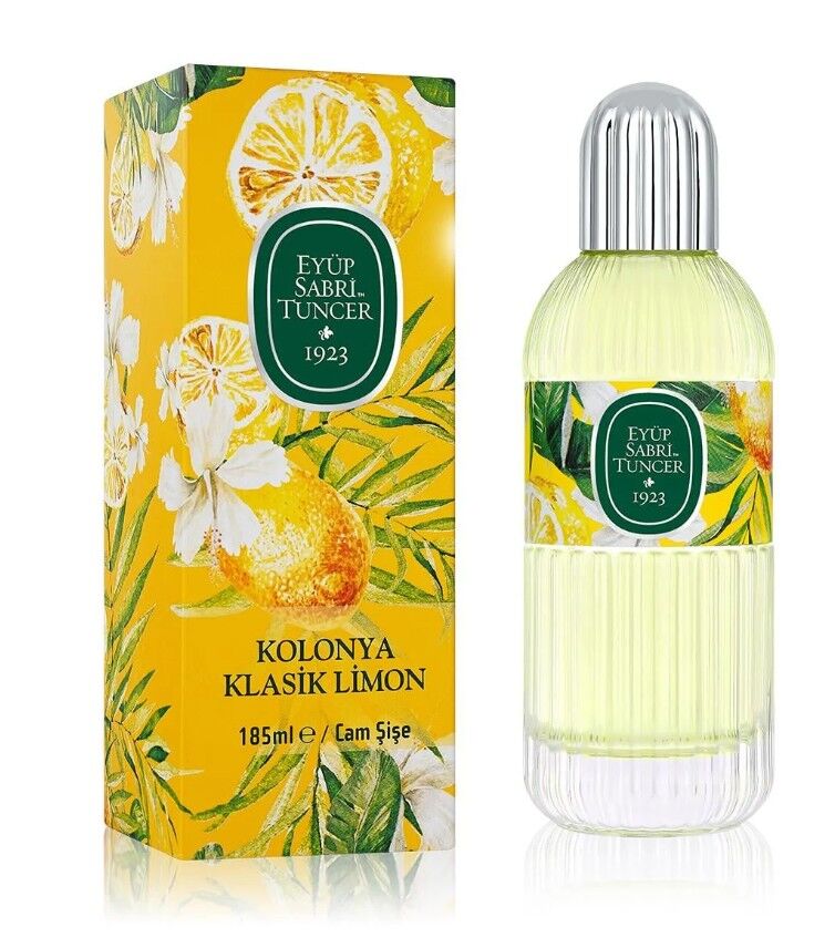 Eyüp Sabri Tuncer Limon Kolonyası Cam Şişe 185ml