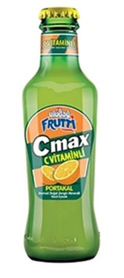 Uludağ Frutti C Max Portakal Aromalı Meyveli Soda 200 Ml