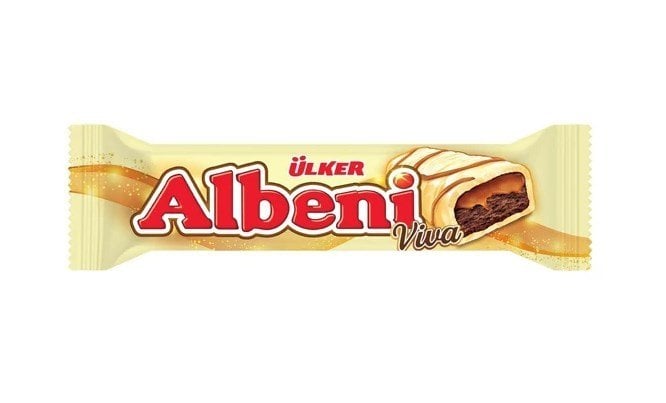 Ülker Albeni Viva Beyaz Çikolata Kaplı Bar 36 Gr