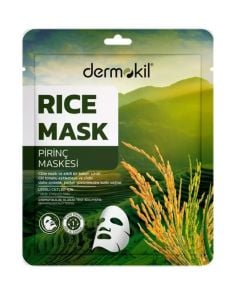 Dermokil Yüz Maskesi Pirinç & Lekeli Ciltlere 20gr