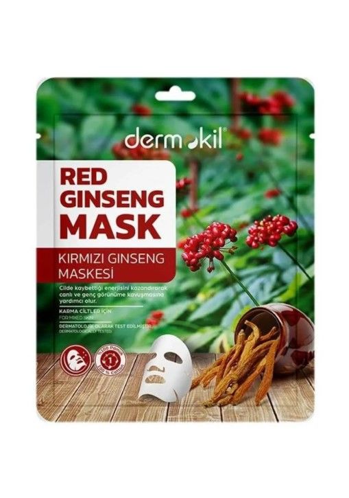 Dermokil Yüz Maskesi Ginseng & Karma Cilt 20gr