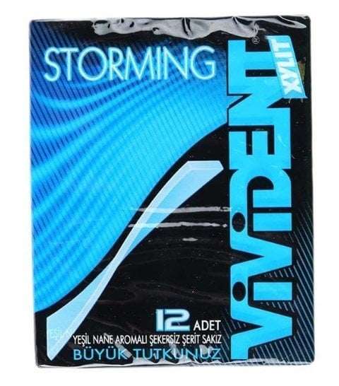 Vivident Storming Yeşil Nane 12'li