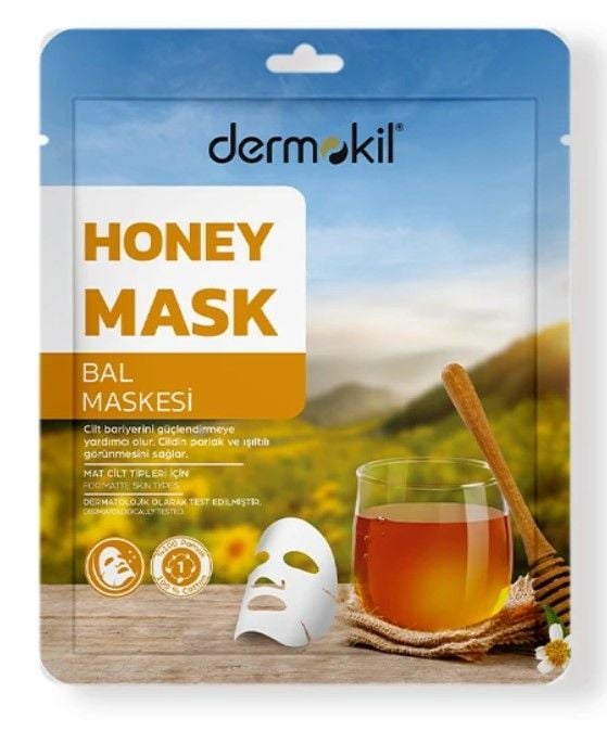 Dermokil Yüz Maskesi Bal & Mat Cilt 20gr