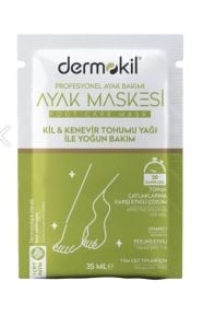 Dermokil Ayak Maskesi Kil & Kenevir Peeling Etkili 35ml
