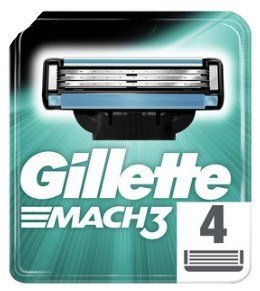 Gillette Mach3 Yedek Tıraş Bıçağı 4'lü