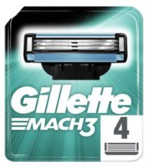 Gillette Mach3 Yedek Tıraş Bıçağı 4'lü