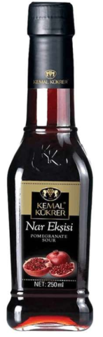 Kemal Kükrer Nar Ekşisi  250ml Cam