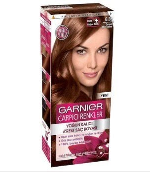 Garnıer Çarpıcı Renkler Saç Boyası 6.35 Çarpıcı Altın Kahve