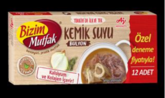 Bizim Kemik Suyu Bulyon 12 Adet