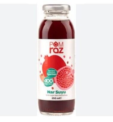 Pomraz %100 Nar Suyu 250ml Cam