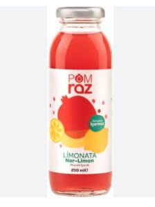 Pomraz Nar Limonata 250ml Cam