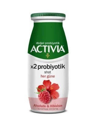 Danone Activia Shot Ahududu & Hibiskus 80 Ml