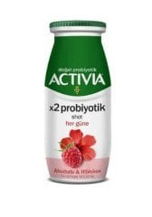 Danone Activia Shot Ahududu & Hibiskus 80 Ml