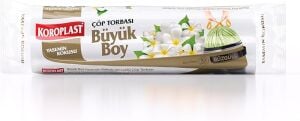 Koroplast Çöp Torbası Büzgülü Yasemin Kokulu Orta 10lu