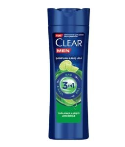 Clear Şampuan & Duş Jeli 350ml Yağlanma Karşıtı Lime