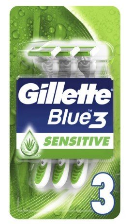 Gillette Blue3 Sensitive Tıraş Bıçağı 3'lü