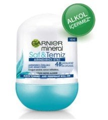 Garnier Mineral Saf&Temiz Kadın Roll-On Deodorant