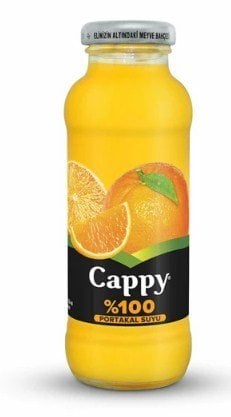 Cappy Cam %100 Portakal 250 Ml