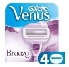 Gillette Venus Breeze 4'lü Yedek Kadın Tıraş Bıçağı