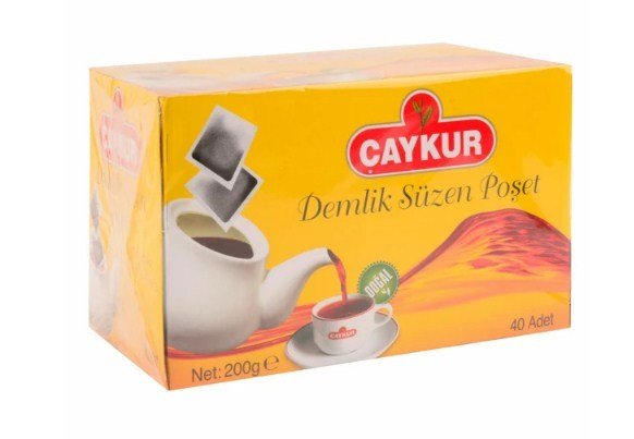 Çaykur Demlik Poşet Çay 40'lı 200 Gr