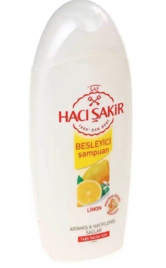 Hacı Şakir Şampuan Limon Yağlı Saçlar İçin 500 Ml