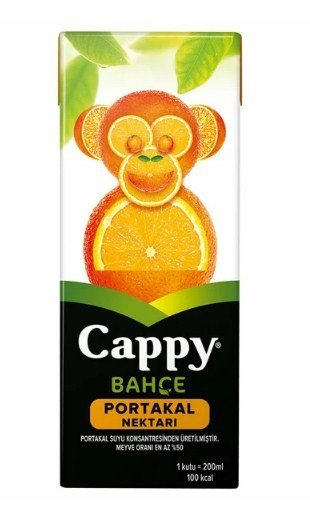 Cappy Meyve Suyu Portakal 200 Ml