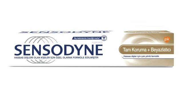 Sensodyne Tam Koruma & Beyazlatıcı Diş Macunu 75 Ml