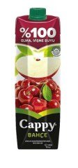 Cappy %100 Elma Vişne Suyu 1 Lt