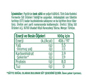 SUTAS YOGURT SUZME 375GR