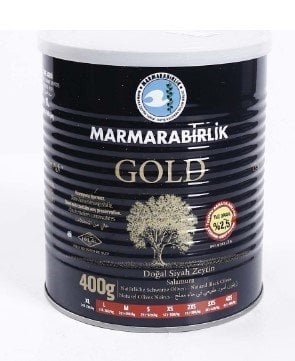 Marmara Birlik Gold Siyah Zeytin M 400 Gr
