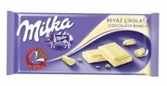 Milka Beyaz Tablet Çikolata 80 Gr