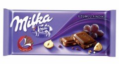 Milka Üzüm Fındıklı Tablet Çikolata 80 Gr