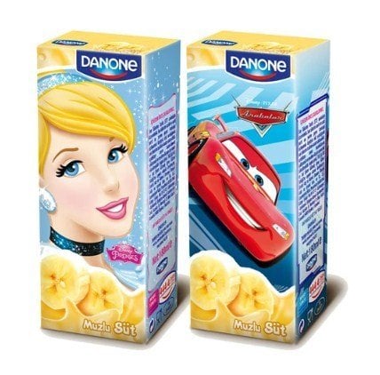 Danone Muz Aromalı Süt 200 Ml
