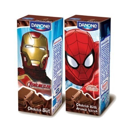 Danone Kakaolu Aromalı Süt 200 Ml