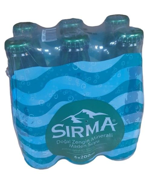 Sırma Doğal Maden Suyu 6x200 Ml