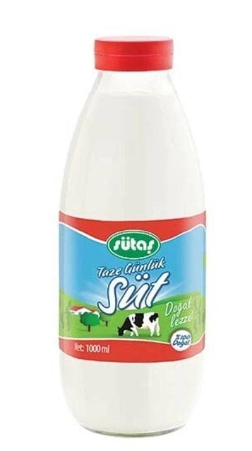 Sütaş Günlük Şişe Süt 1 Lt