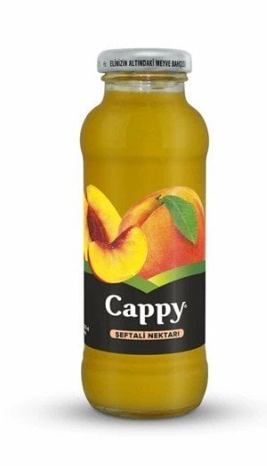 Cappy Şeftali Nektarı Cam 250 Ml