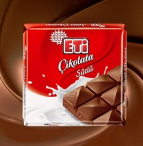 Eti Bol Sütlü Kare Çikolata 60gr