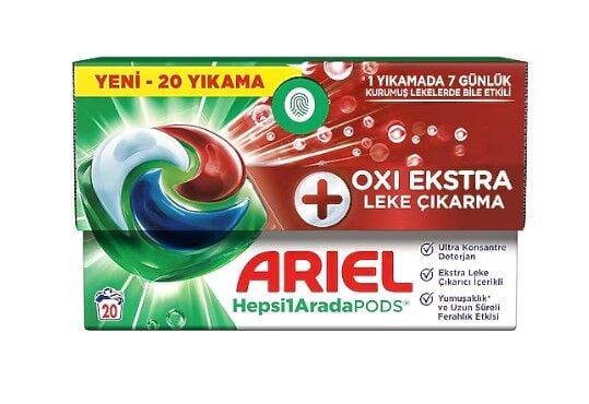 Ariel Pods Kapsül Oxi 20li